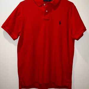 Ralph Lauren Classic Red Polo Shirt